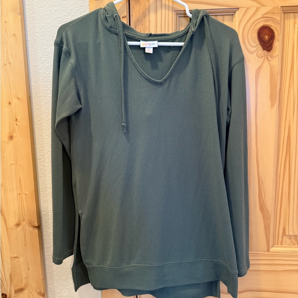 Olive Green Eliza Top